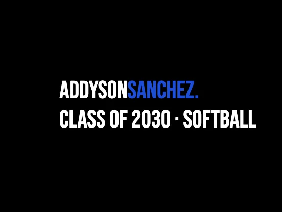 addyson sanchez name with class strip