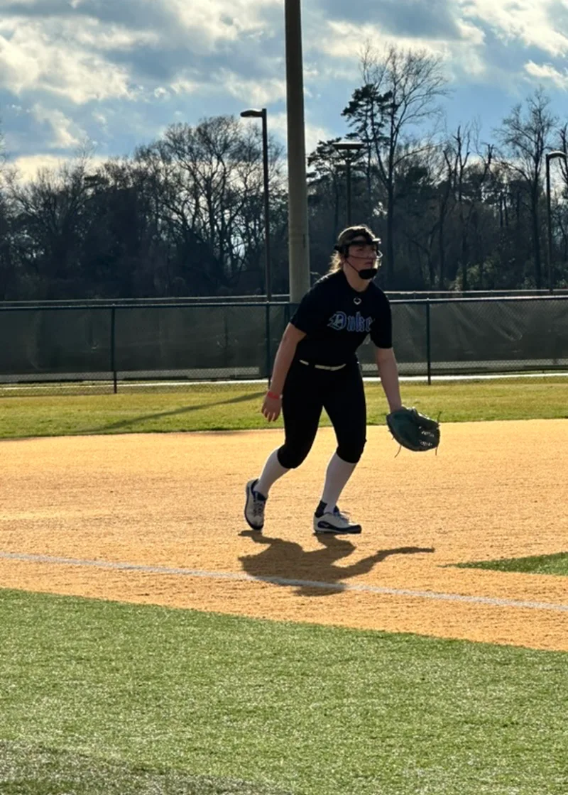 addyson sanchez playing third base